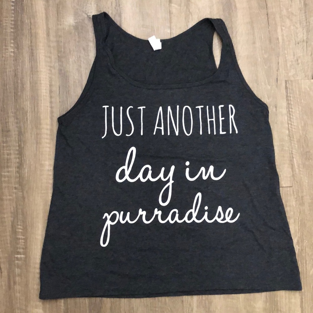 “Just Another Day in Purradise” Tank Top